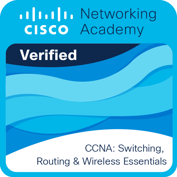 Badge CCNA Switching, Routing & Wireless Essentials